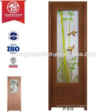 Quality Waterproof UPVC Frosted Glass Doors for Toilet or Bathroom or Kitchen